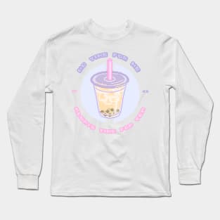 Pumpkin Milk Tea Long Sleeve T-Shirt